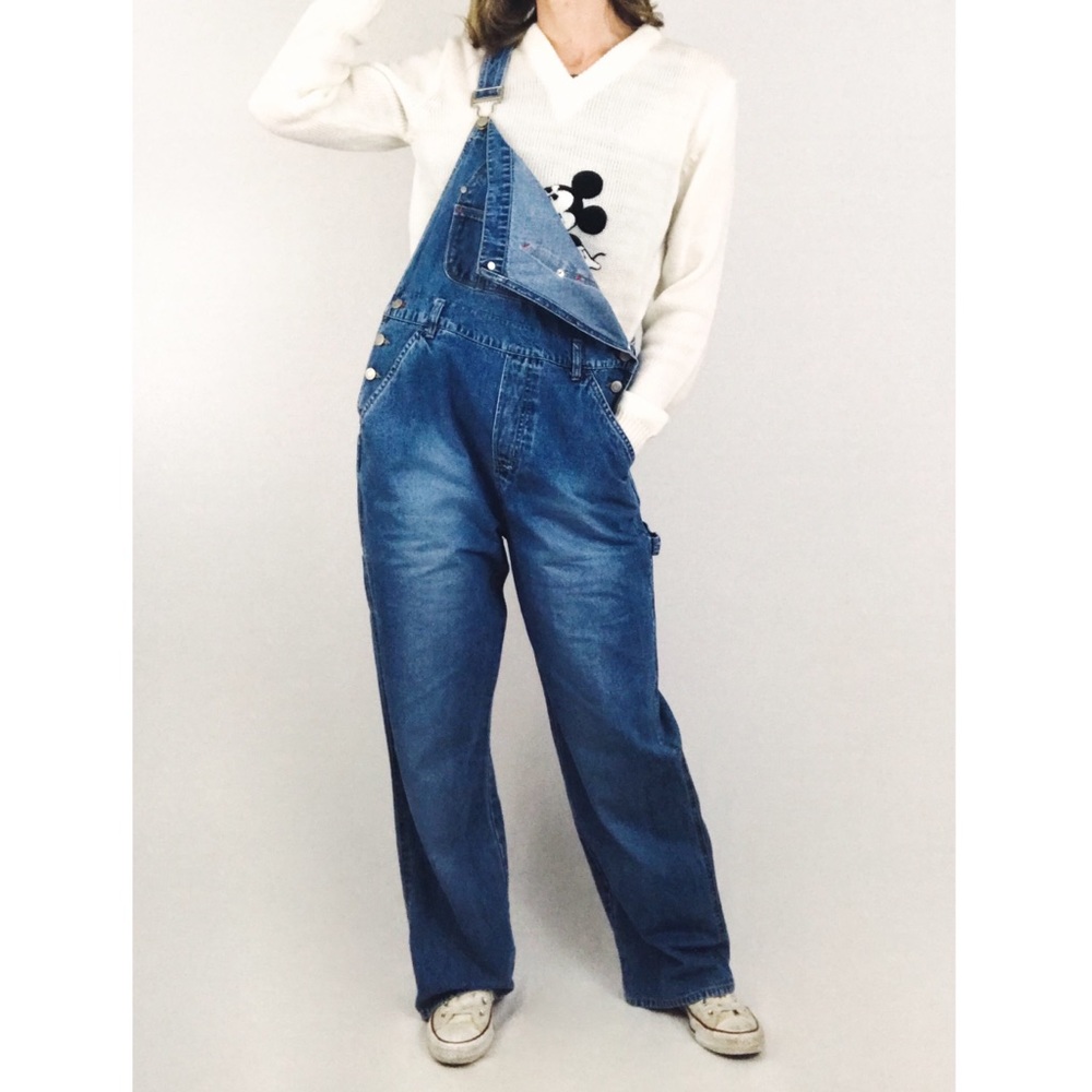 Vintage ⚡️ Denim Carpenter Overalls - Picture 6 of 16